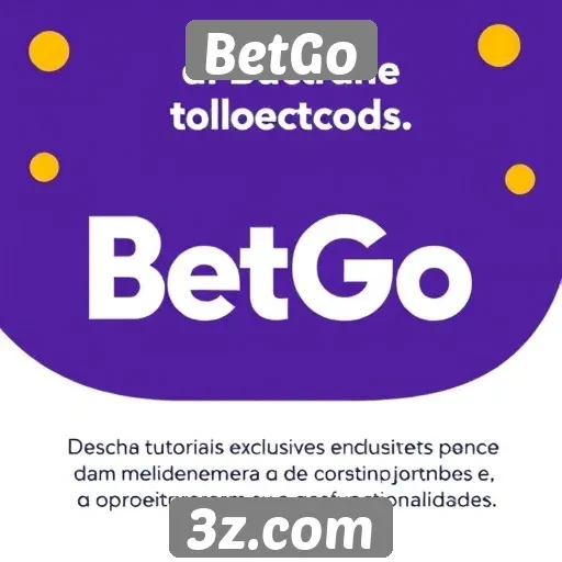 Tutoriais disponíveis no BetGo para iniciantes
